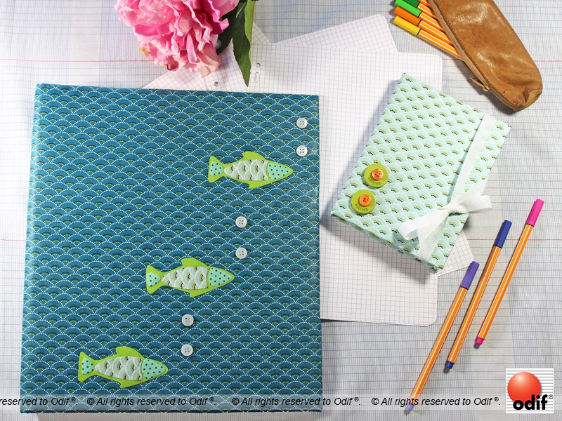 Photo : DIY - Your homemade binder for a zen return to school.