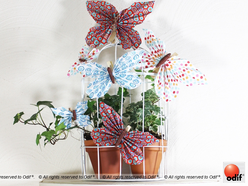 Photo : DIY - Fabric Butterfly Clips 