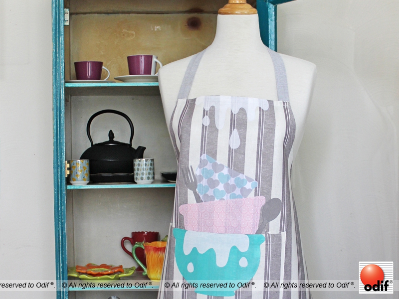 Photo : DIY - Kitchen apron for gourmets