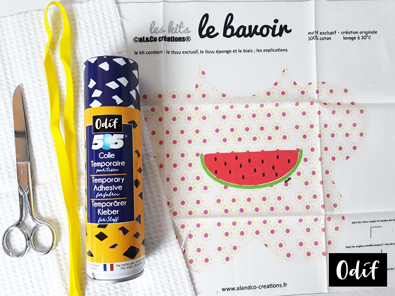 Material : DIY - Watermelon bib Al&co 