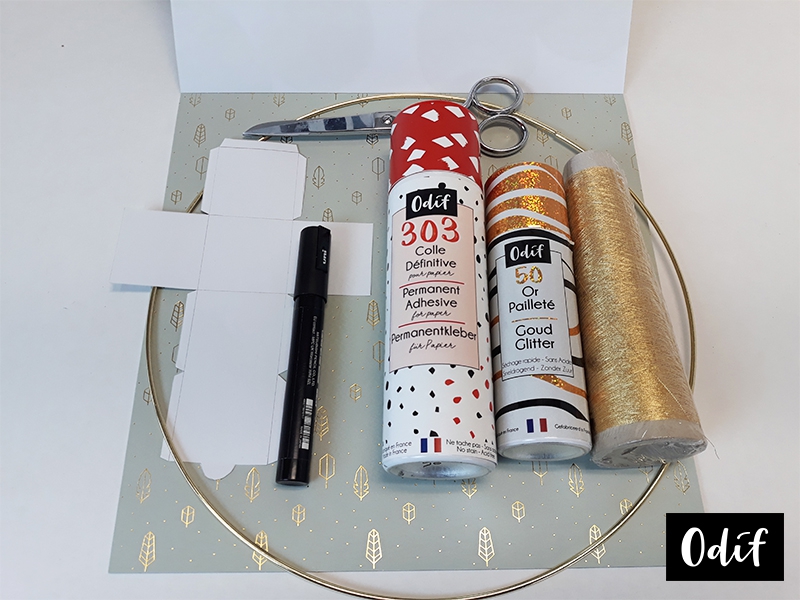 Material : DIY - Aerial advent calendar