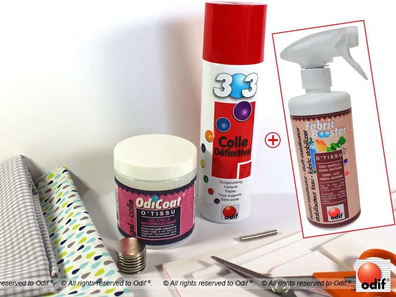 Material : DIY - Travel writing in fabric