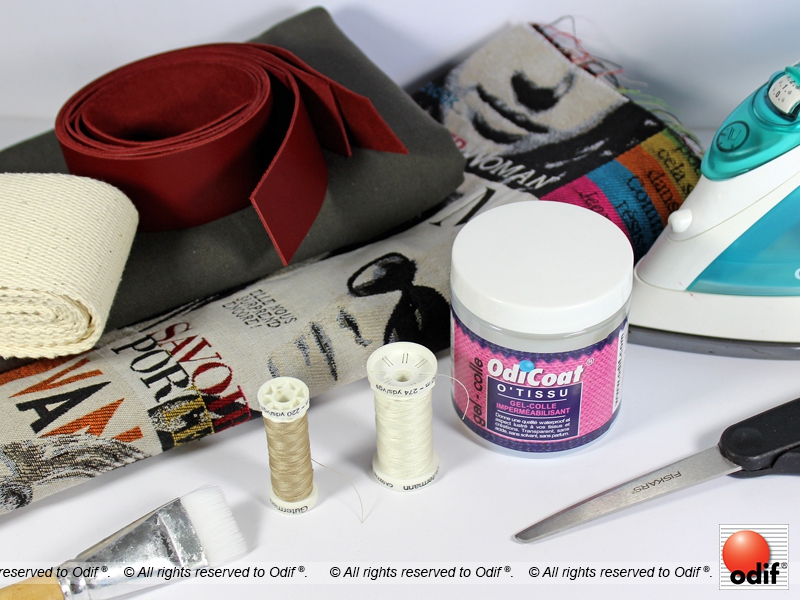 Material : DIY - A big bag for the market.