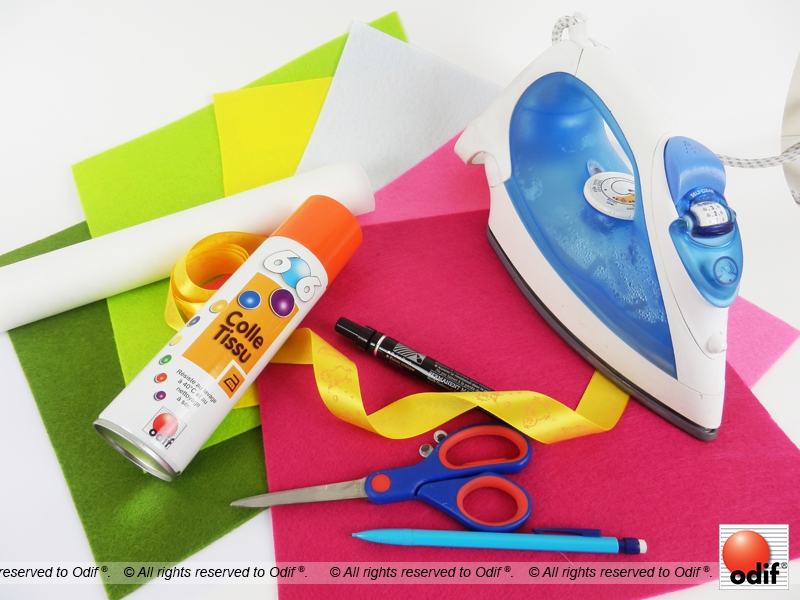 Material :  DIY - Felt Easter Basket