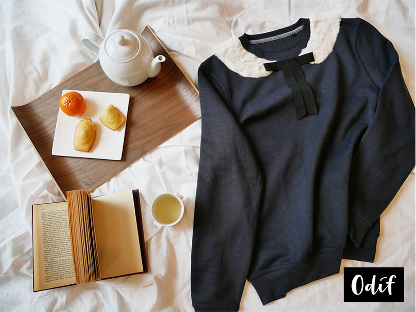 Photo : DIY - Customize your sweatshirt for this winter