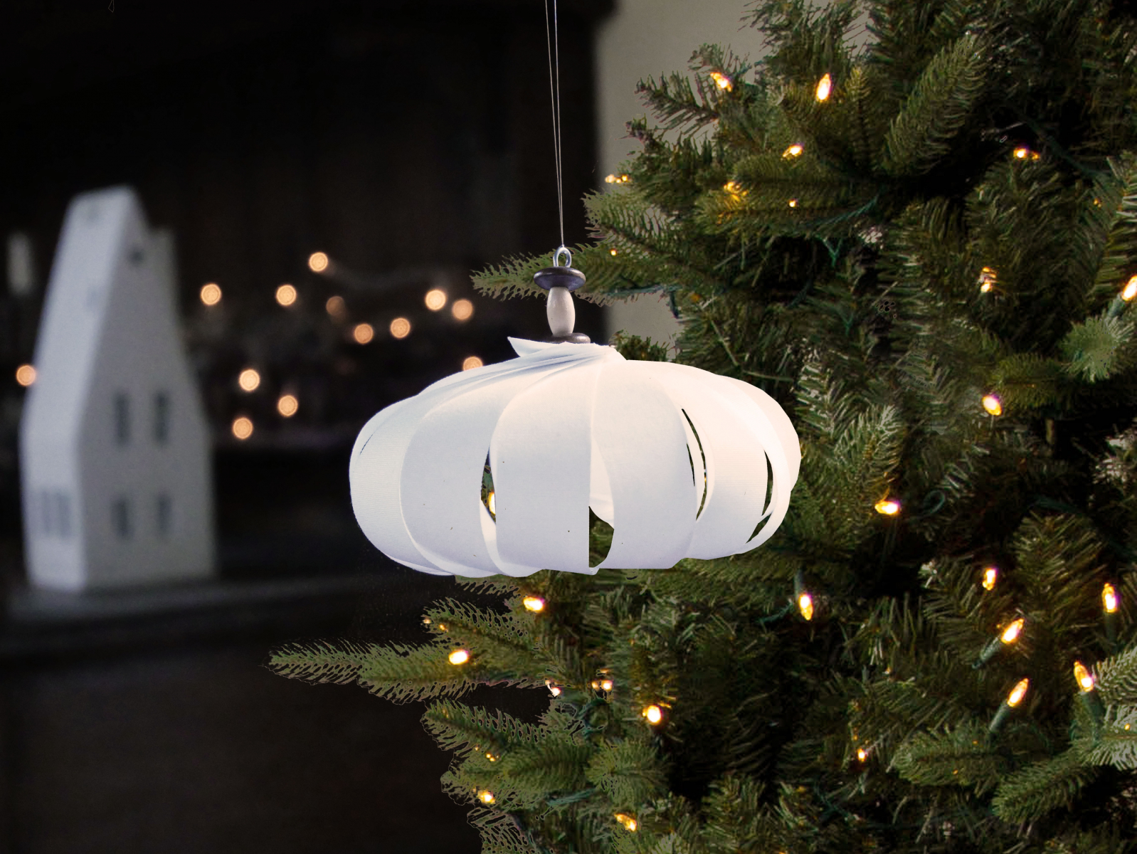 Photo : DIY - Fabric Christmas Baubles