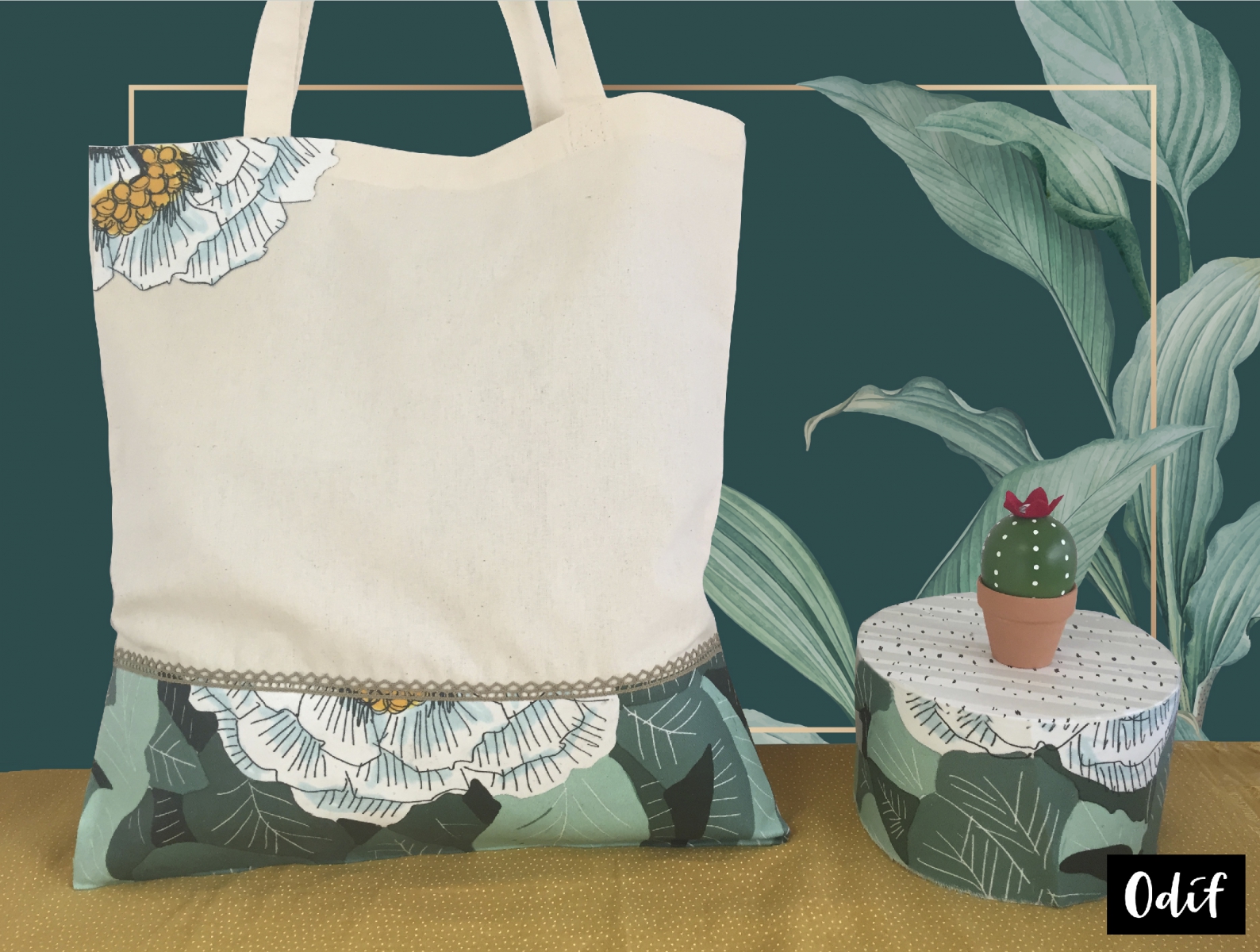 Photo : DIY - No Sew Customized Tote Bag