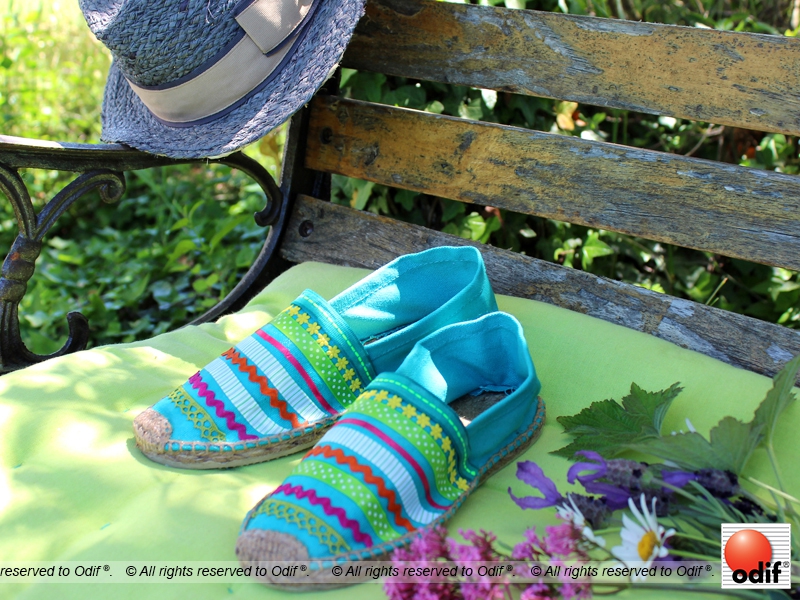 Photo : DIY - Perfect espadrilles for a Garden Party
