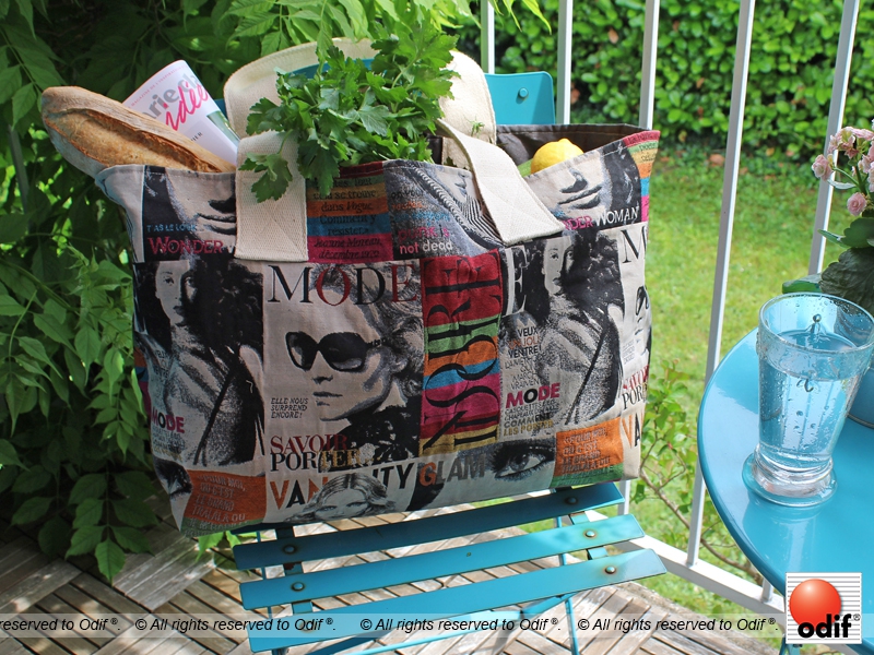 Photo : DIY - A big bag for the market.