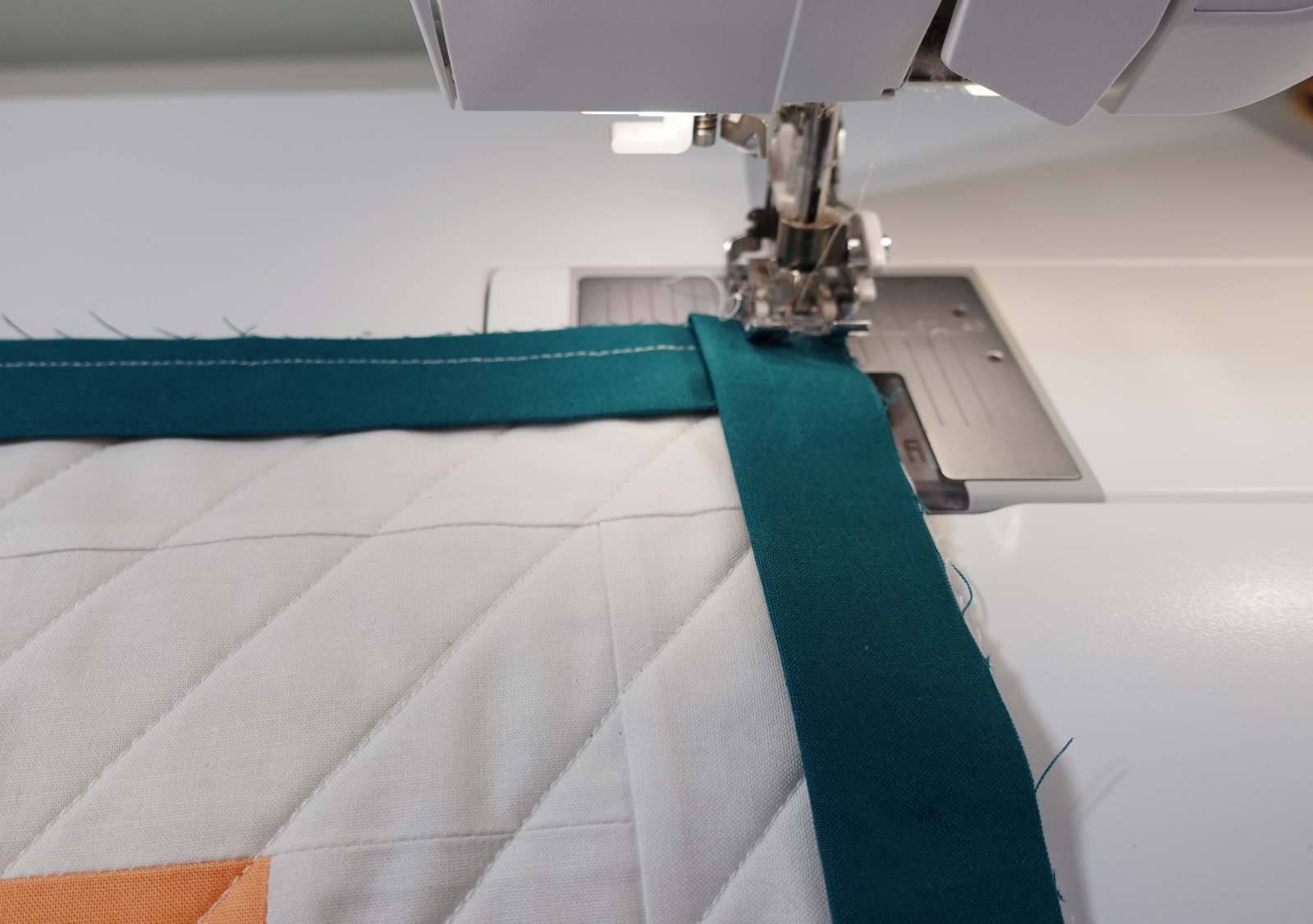 Step 6 : Bind the Quilt