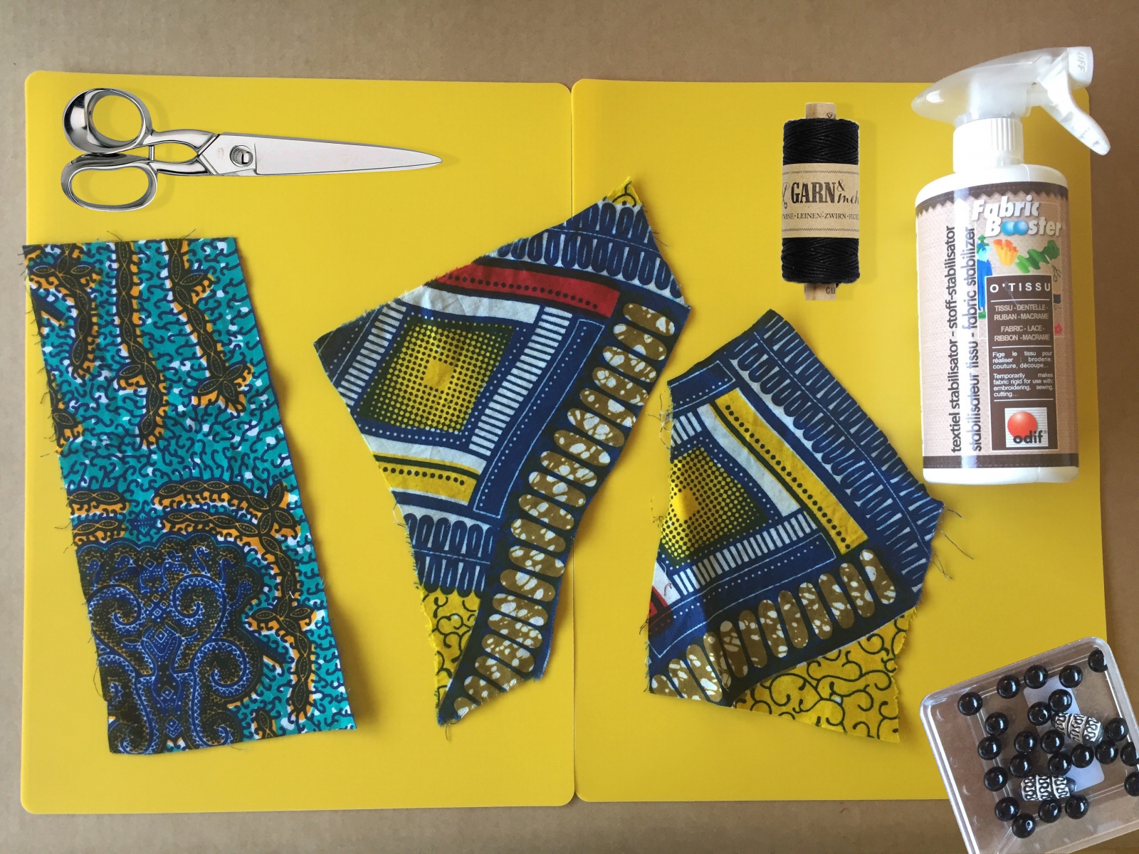 Material : DIY - Fabric Necklace