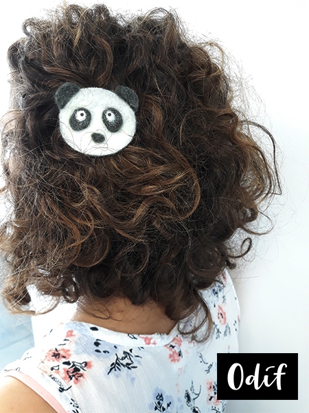 Photo : DIY - Panda hair clip