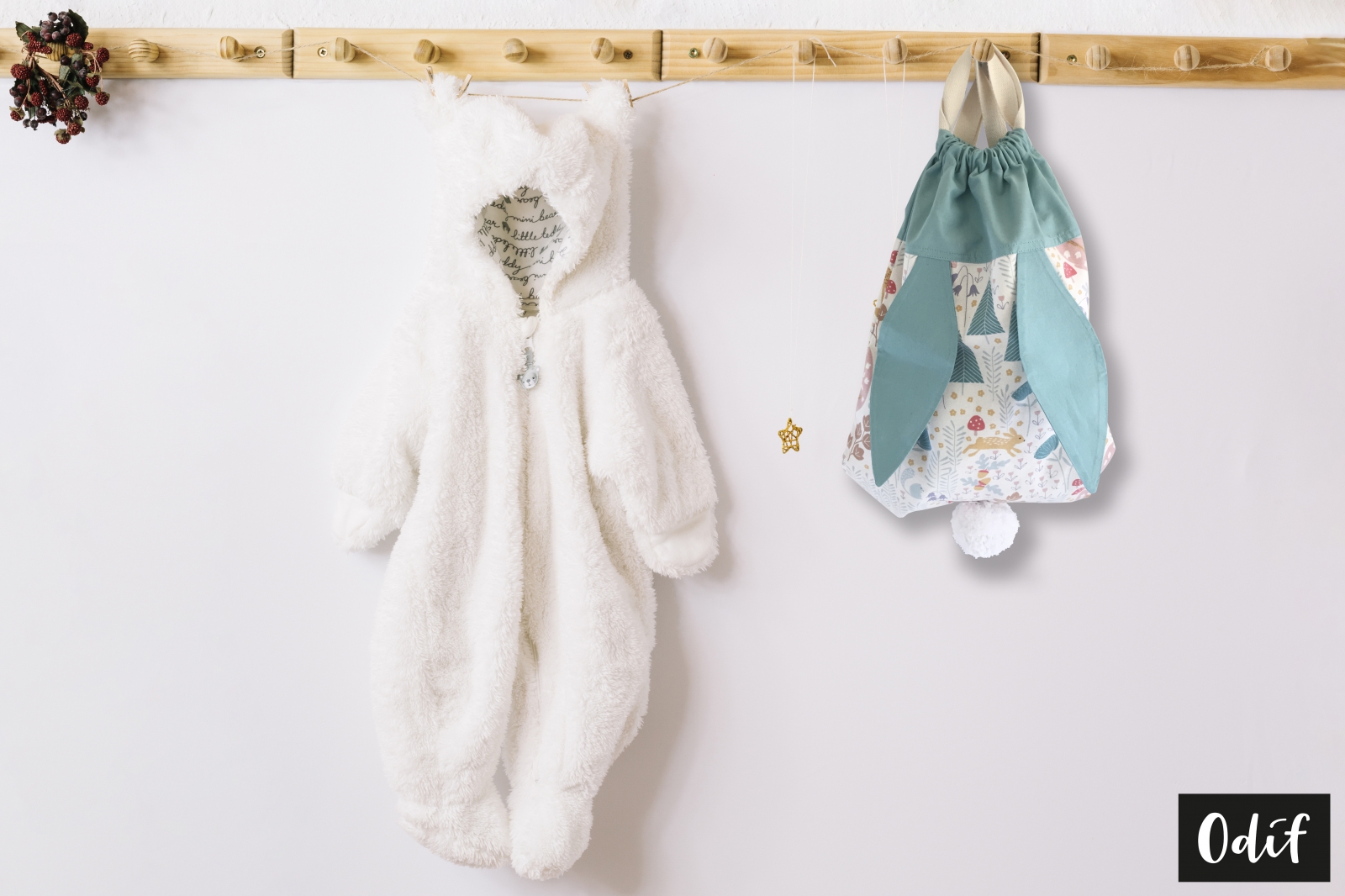 Photo : DIY - Little rabbit backpack