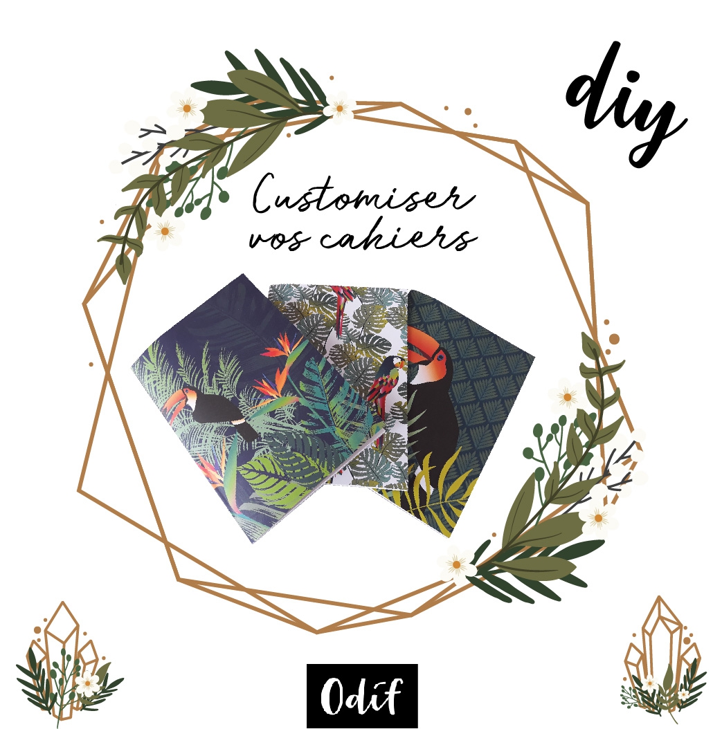 Photo : DIY - Personalized notebook